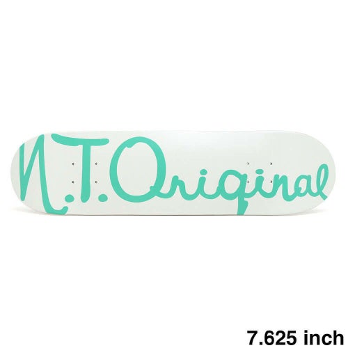 N.T.ORIGINAL DECK エヌティーオリジナル デッキ TEAM LOGO GLOW IN THE DARK 7.625 スケートボード スケボー