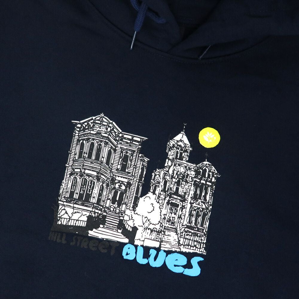 MAGENTA HOOD マゼンタ パーカー HILL STREET BLUES NAVY スケートボード スケボー 1