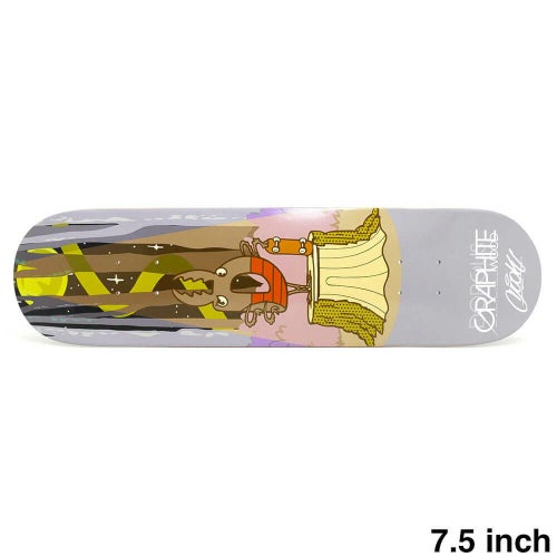 DORCUS DECK ドーカス デッキ TEAM Mr.DOO MOON LIGHT CRUISE BLACK 7.5 スケートボード スケボー