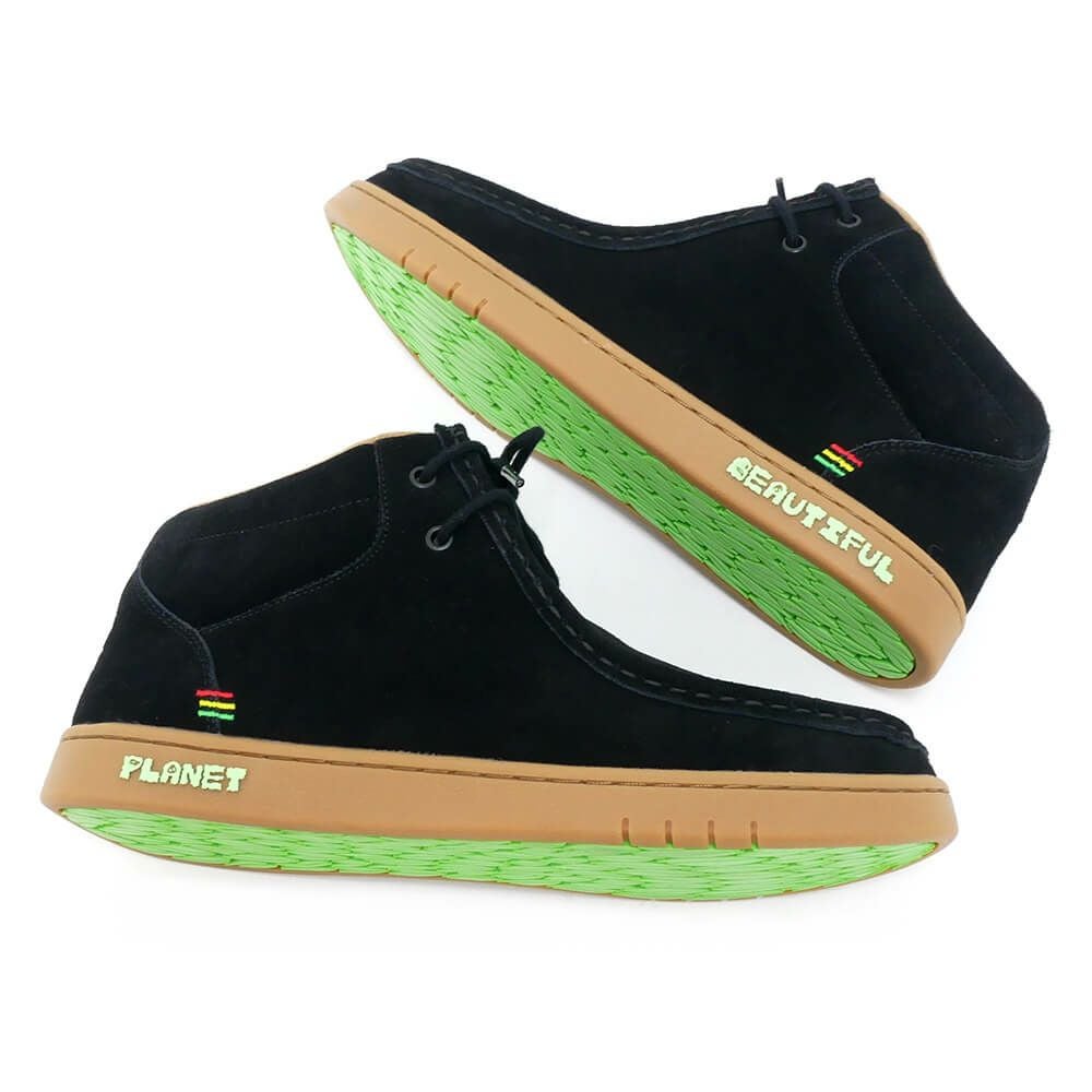 BEAUTIFUL PLANET SHOES ビューティフルプラネット シューズ スニーカー CATALYST BLACK/GUM スケートボード スケボー 04