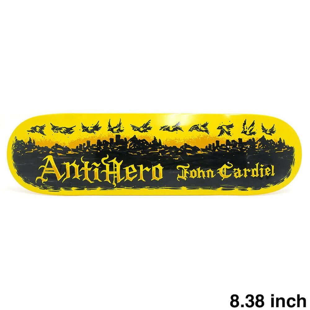 ANTIHERO DECK アンチヒーロー デッキ JOHN CARDIEL PIGEON MOTION 8.38 スケートボード スケボー