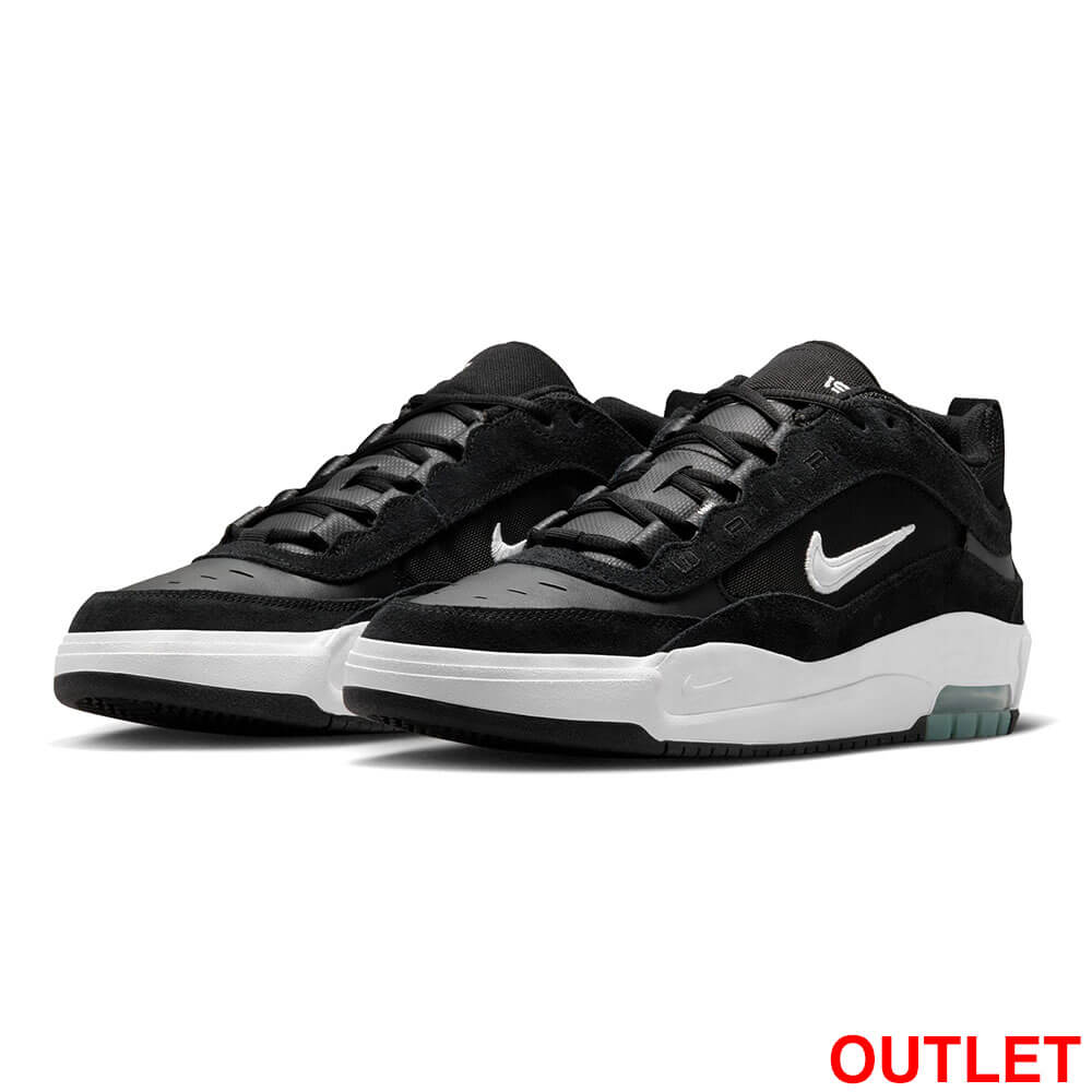 NIKE SB SHOES ナイキSB シューズ スニーカー AIR MAX ISHOD FB2393-004 BLACK/WHITE/BLACK スケートボード スケボー