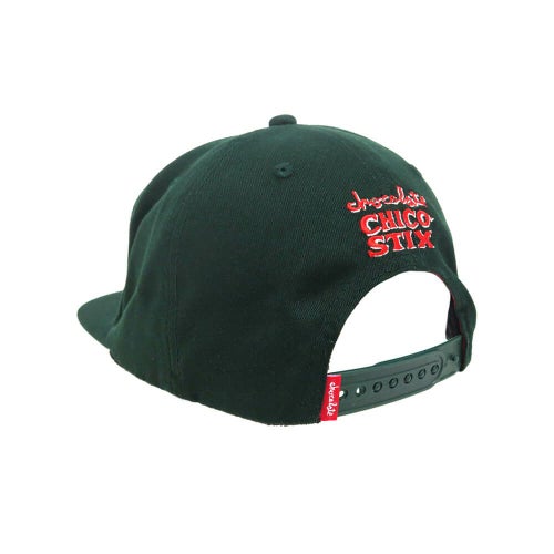 CHOCOLATE CAP チョコレート キャップ ROOSTER 5 PANEL FOREST GREEN スケートボード スケボー 2