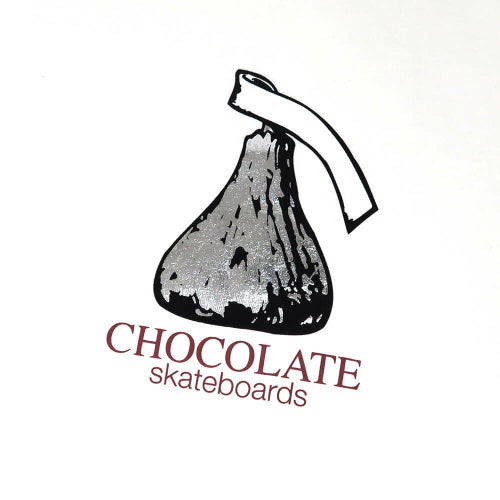 CHOCOLATE LONG SLEEVE チョコレート ロングスリーブTシャツ KISS WHITE スケートボード スケボー 1