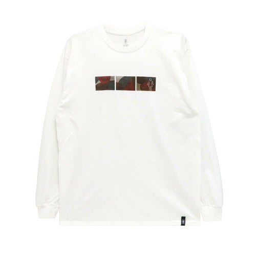 GIRL LONG SLEEVE ガール ロングスリーブTシャツ WONDER WHITE スケートボード スケボー 