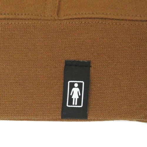 GIRL HOOD ガール パーカー 93 TIL LOVERS OG SADDLE BROWN スケートボード スケボー 2
