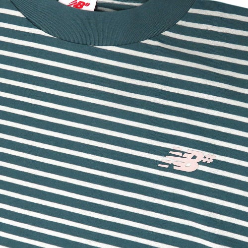 NEW BALANCE NUMERIC T-SHIRT ニューバランス ヌメリック Tシャツ STRIPE SPRUCE スケートボード スケボー 1