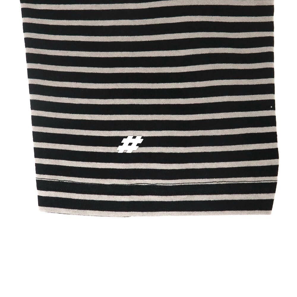 NEW BALANCE NUMERIC T-SHIRT ニューバランス ヌメリック Tシャツ STRIPE BLACK スケートボード スケボー 2