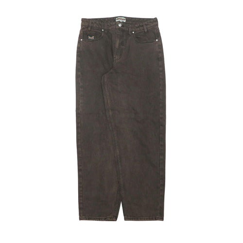 HUF JEANS ハフ パンツ ジーンズ CROMER WASHED COFFEE スケートボード スケボー 