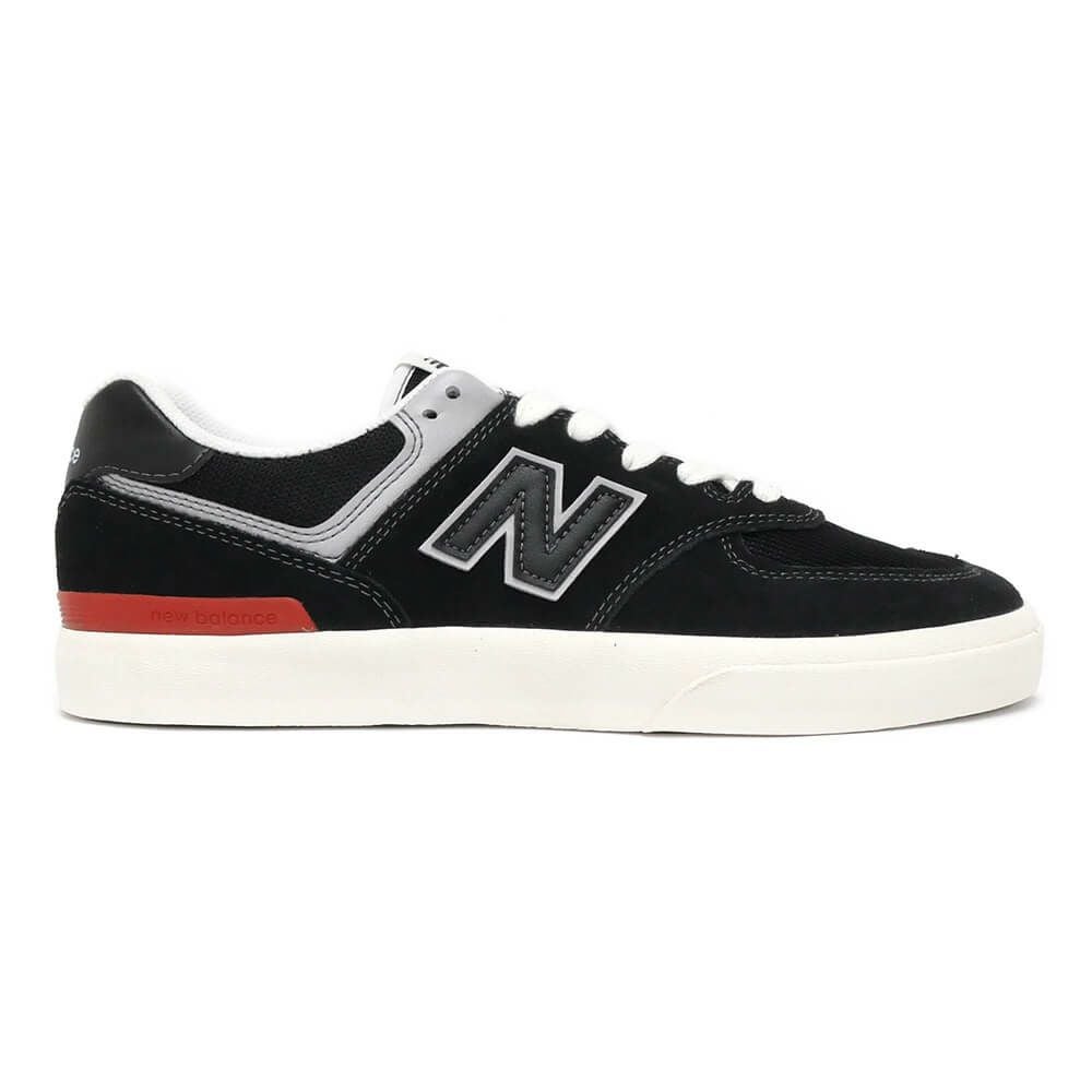 NEW BALANCE NUMERIC SHOES ニューバランス ヌメリック シューズ スニーカー 574 VULC NM574VYW BLACK/GREY スケートボード スケボー 3