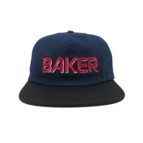 BAKER CAP ベイカー キャップ T-2000 SNAPBACK NAVY/BLACK スケートボード スケボー 1