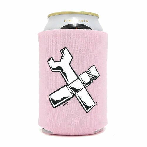 【購入金額 20,000円 以上で 1円】CALIFORNIA STREET COOZIE カリフォルニアストリート ドリンククーラー BLOCK by ESOW PINK スケートボード スケボー 01