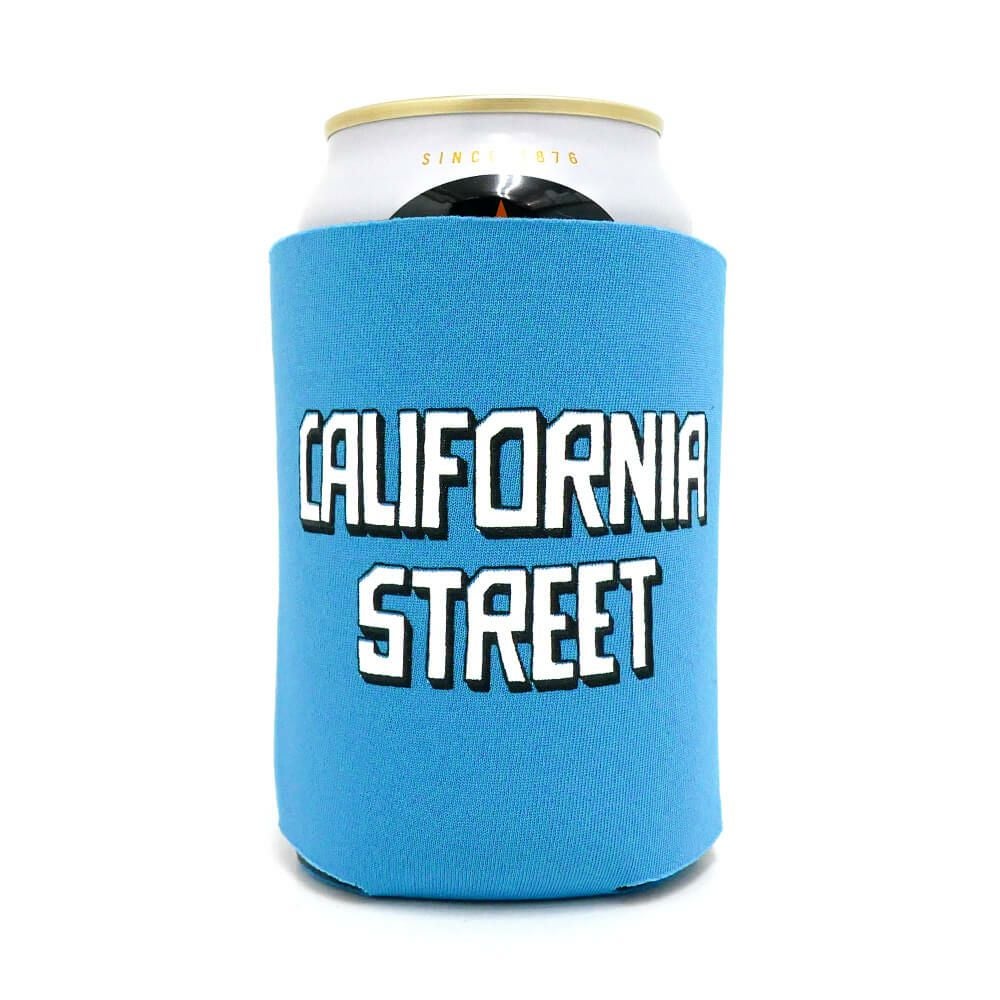 【購入金額 20,000円 以上で 1円】CALIFORNIA STREET COOZIE カリフォルニアストリート ドリンククーラー BLOCK by ESOW NEON BLUE スケートボード スケボー