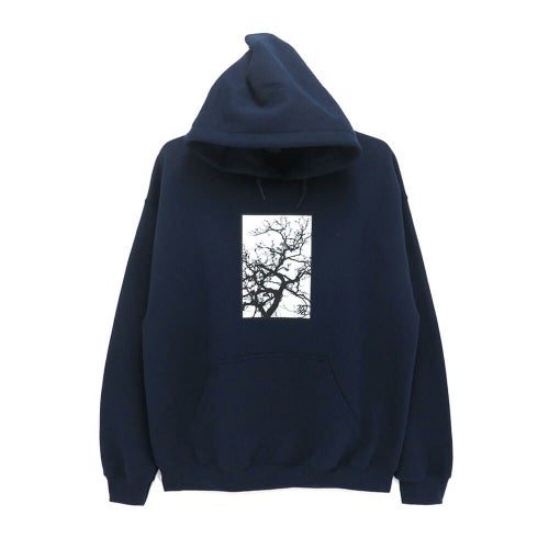 MAN WHO HOOD マンフー パーカー 風の便り NAVY スケートボード スケボー 