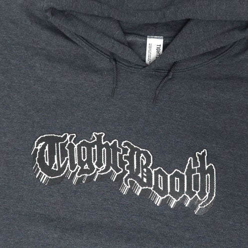 TIGHTBOOTH（TBPR）HOOD タイトブース パーカー 3D LOGO HEATHER GREY スケートボード スケボー 1