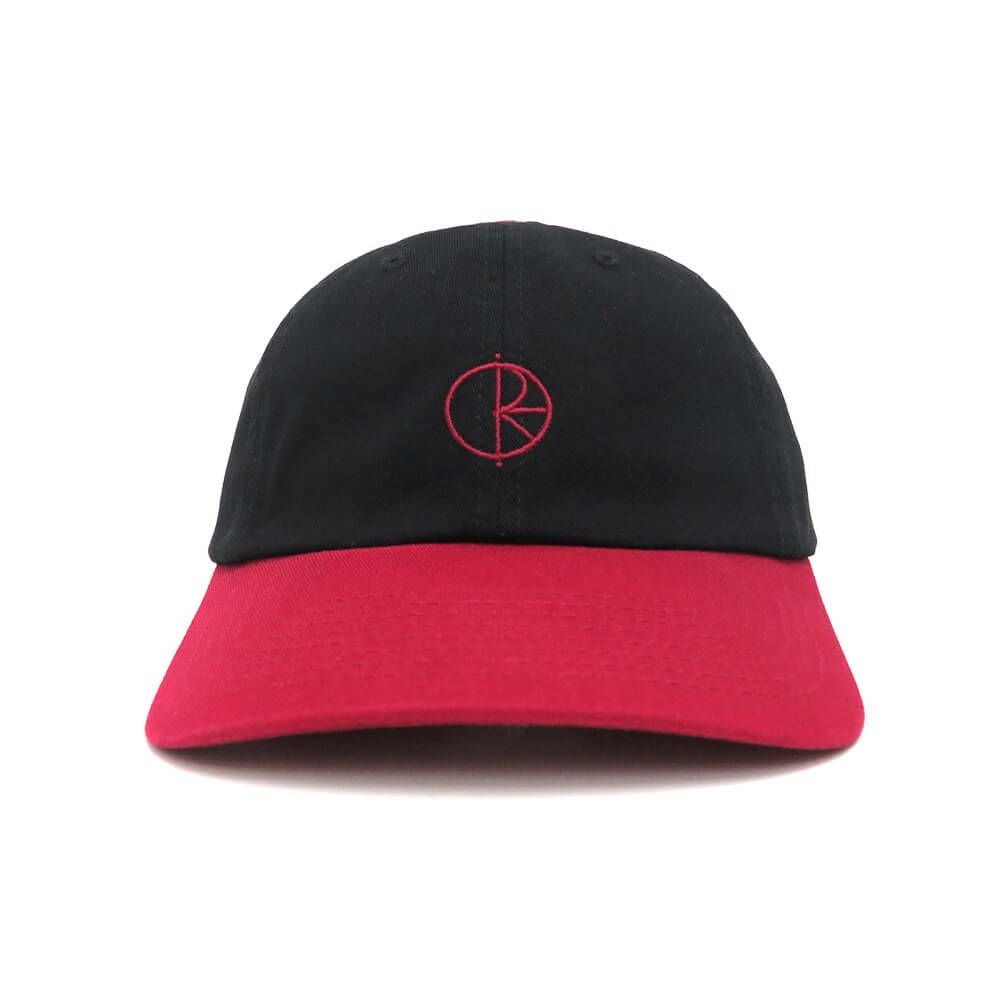 POLAR CAP ポーラー キャップ STROKE SAI BLACK/RED スケートボード スケボー 1