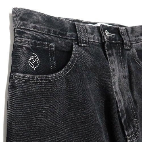 POLAR JEANS ポーラー パンツ ジーンズ ビッグボーイ BIG BOY SILVER BLACK スケートボード スケボー 1