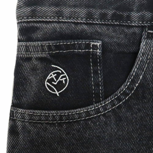 POLAR JEANS ポーラー パンツ ジーンズ ビッグボーイ BIG BOY SILVER BLACK スケートボード スケボー 7