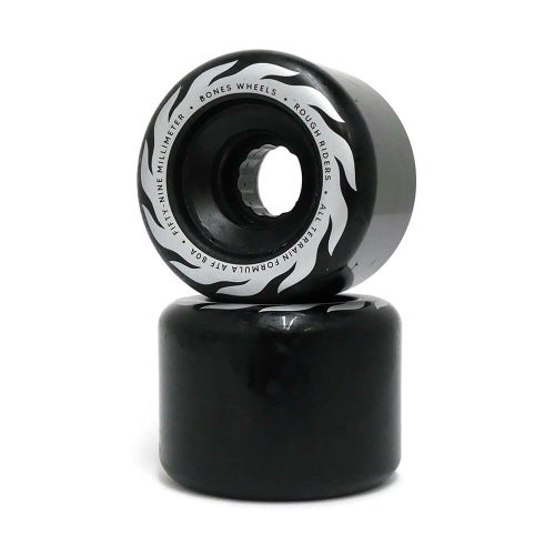 BONES WHEEL ボーンズ ソフトウィール（クルーザー） ATF ROUGH RIDERS ETERNAL FLAME（80A）黒 59mm スケートボード スケボー 1