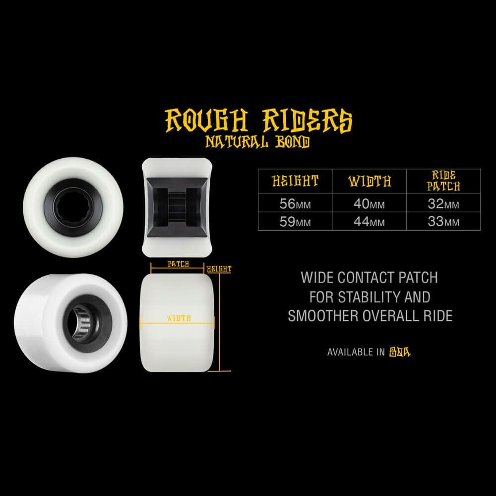 BONES WHEEL ボーンズ ソフトウィール（クルーザー） ATF ROUGH RIDERS ETERNAL FLAME（80A）赤 56mm スケートボード スケボー 3