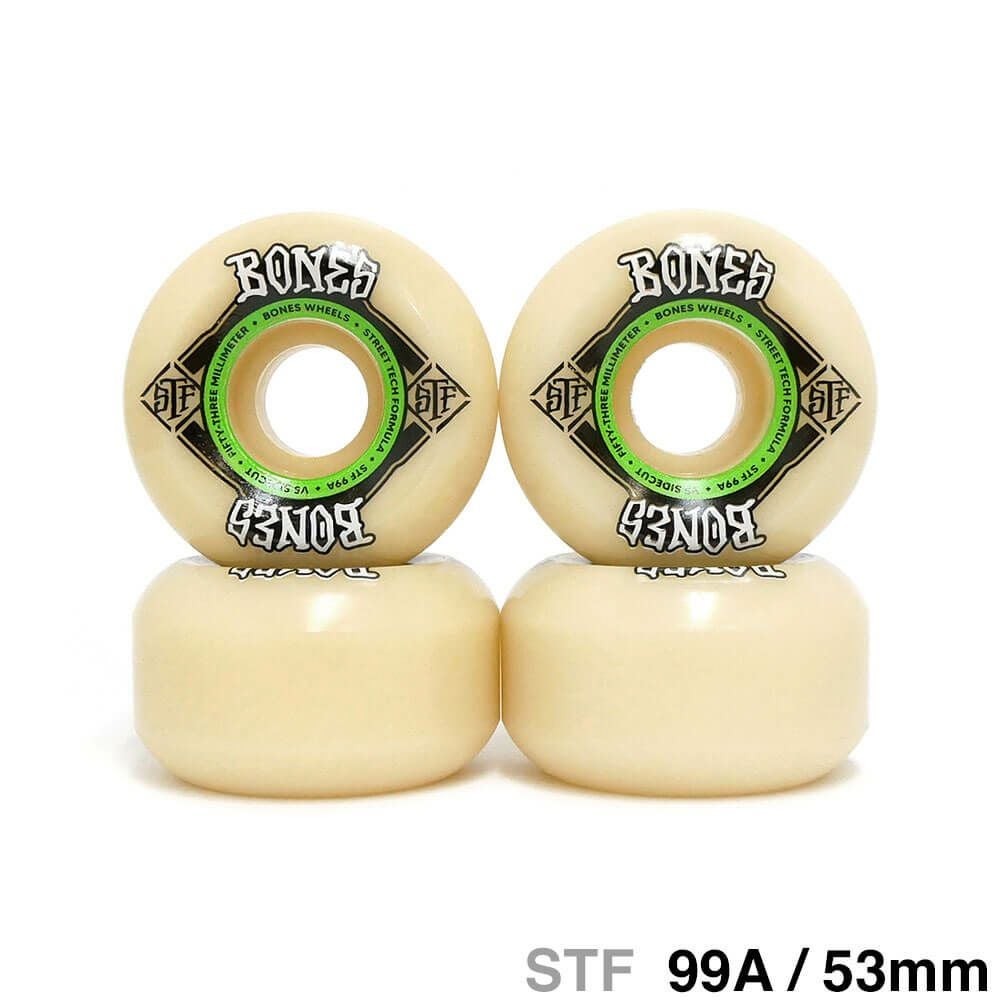BONES WHEEL ボーンズ ウィール STF V5（SIDECUT）99A 53mm スケートボード スケボー