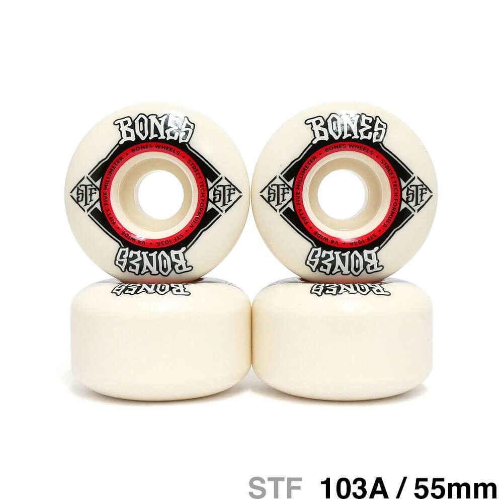 BONES WHEEL ボーンズ ウィール STF V4（WIDE）103A 55mm スケートボード スケボー