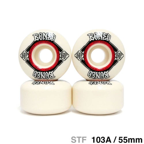 BONES WHEEL ボーンズ ウィール STF V4（WIDE）103A 55mm スケートボード スケボー