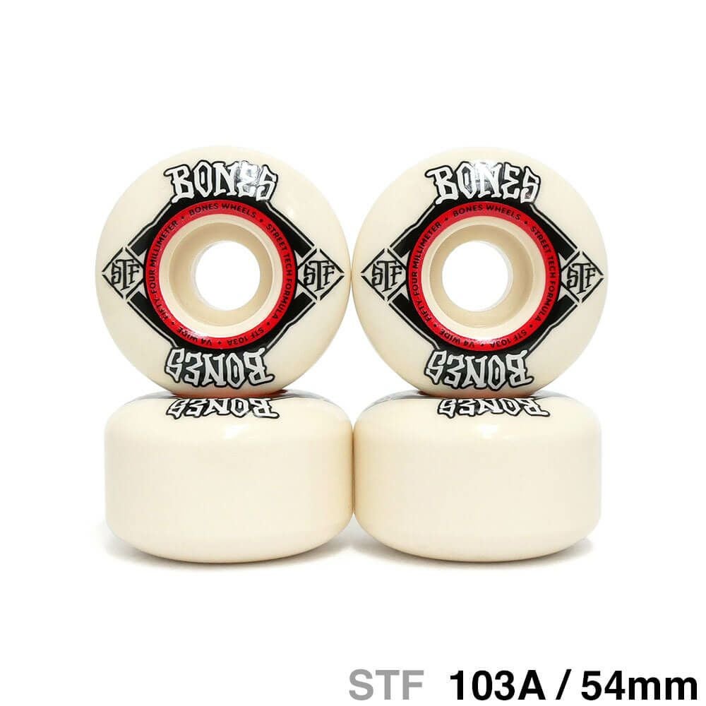 BONES WHEEL ボーンズ ウィール STF V4（WIDE）103A 54mm スケートボード スケボー
