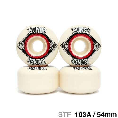BONES WHEEL ボーンズ ウィール STF V4（WIDE）103A 54mm スケートボード スケボー