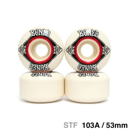 BONES WHEEL ボーンズ ウィール STF V4（WIDE）103A 53mm スケートボード スケボー