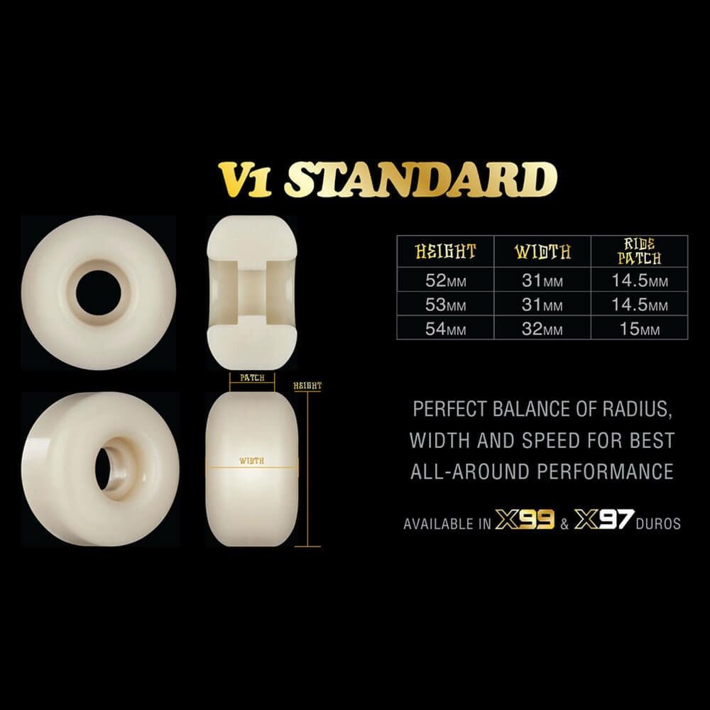 BONES WHEEL ボーンズ ウィール X-FORMULA V1（STANDARD）97A 54mm スケートボード スケボー 1