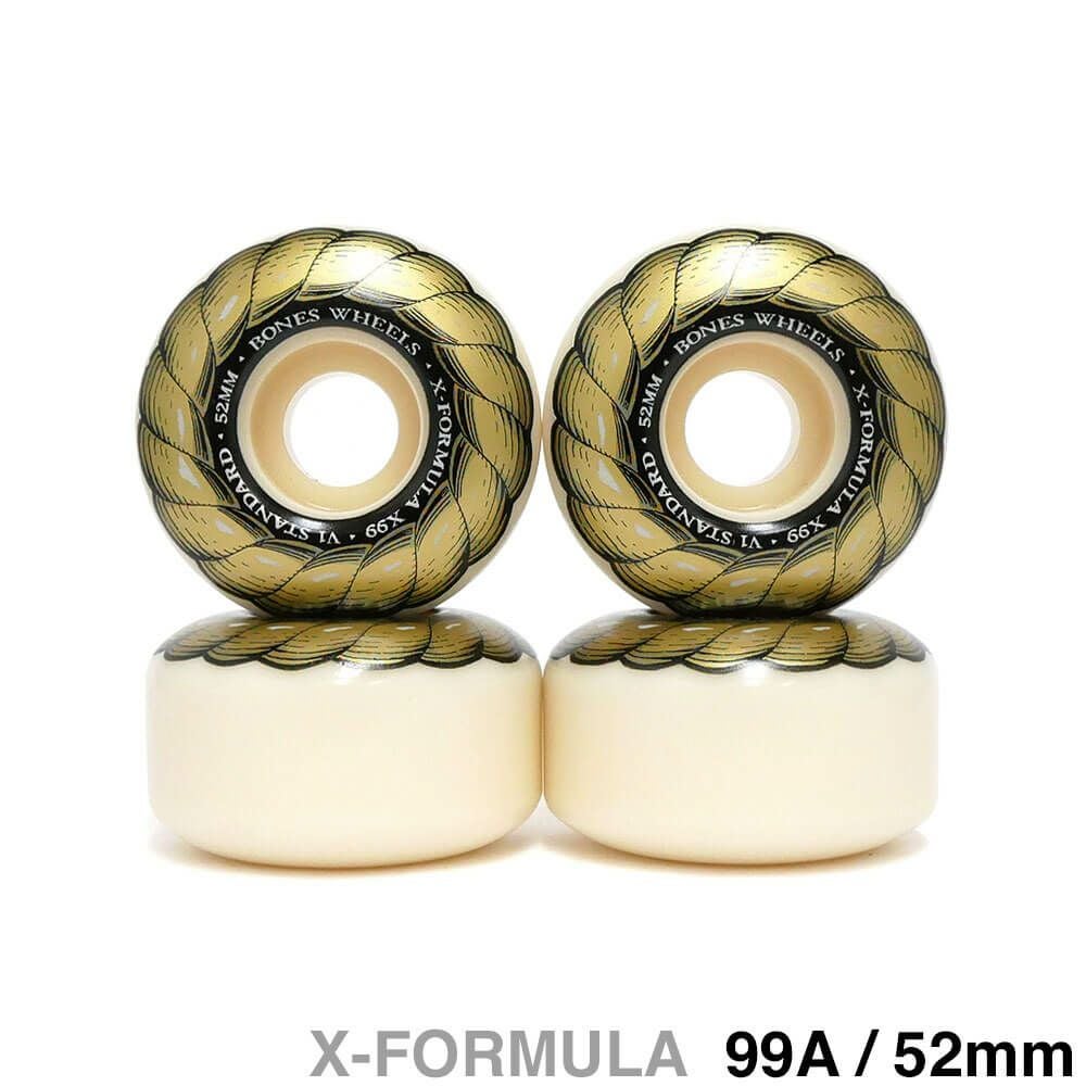 BONES WHEEL ボーンズ ウィール X-FORMULA V1（STANDARD）99A 52mm スケートボード スケボー