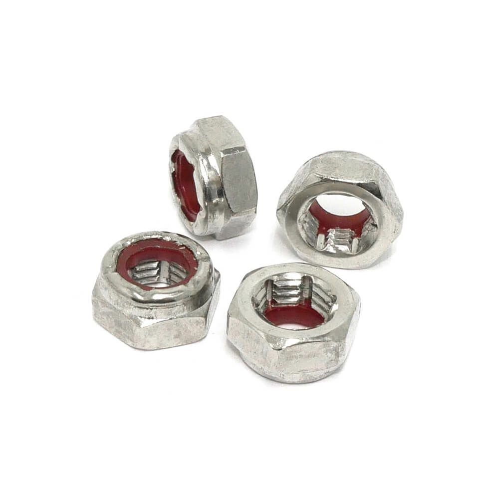 ACE AXLE NUT エース アクセルナット RE-THREADING AXLE NUT SILVER スケートボード スケボー 2
