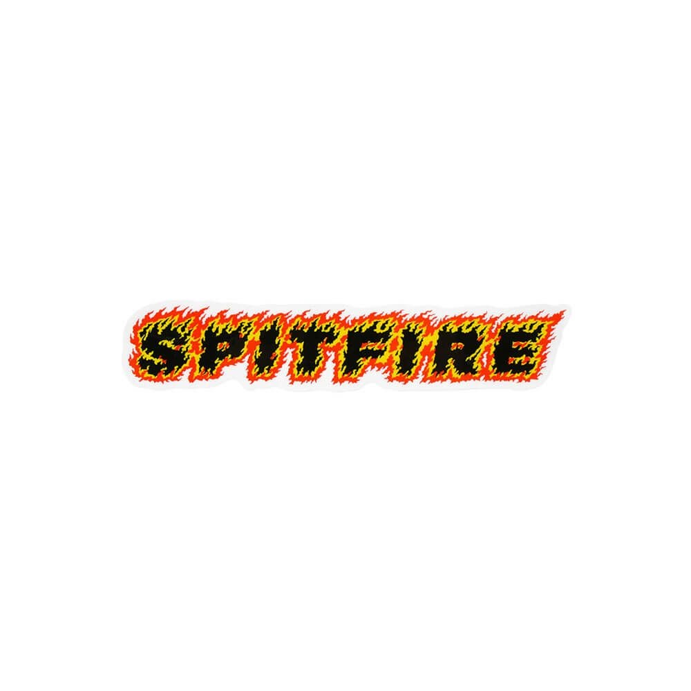 SPITFIRE STICKER スピットファイヤー ステッカー FLAME SCRIPT MD