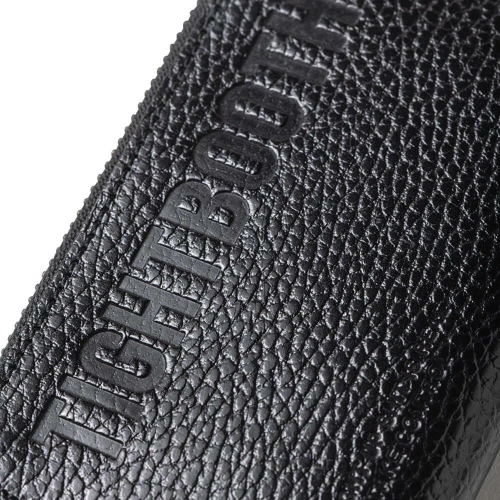 TIGHTBOOTH（TBPR）WALLET タイトブース サイフ LEATHER ZIP WALLET BLACK スケートボード スケボー 4