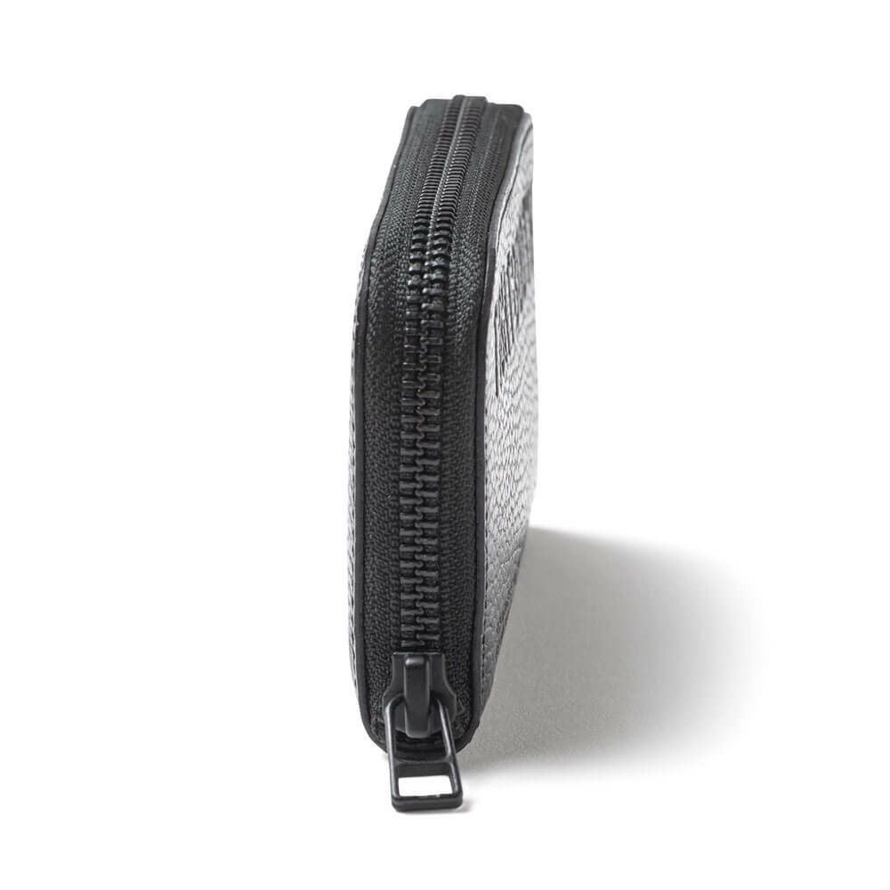 TIGHTBOOTH（TBPR）WALLET タイトブース サイフ LEATHER ZIP WALLET BLACK スケートボード スケボー 6