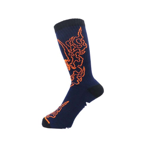 CREATURE SOCKS クリーチャー ソックス 靴下 FORTUNE NAVY スケートボード スケボー 1