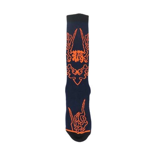 CREATURE SOCKS クリーチャー ソックス 靴下 FORTUNE NAVY スケートボード スケボー 5