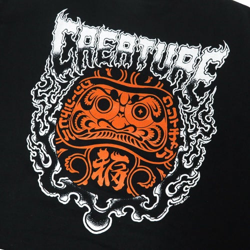 CREATURE T-SHIRT クリーチャー Tシャツ FORTUNE BLACK スケートボード スケボー 3