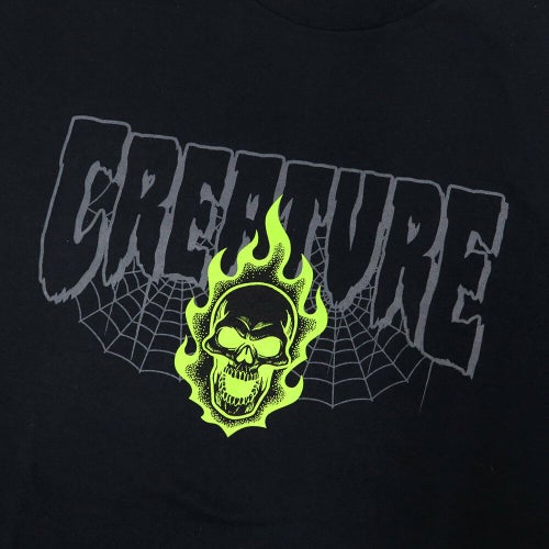 CREATURE T-SHIRT クリーチャー Tシャツ BONEHEAD 2 RELIC BLACK スケートボード スケボー 1