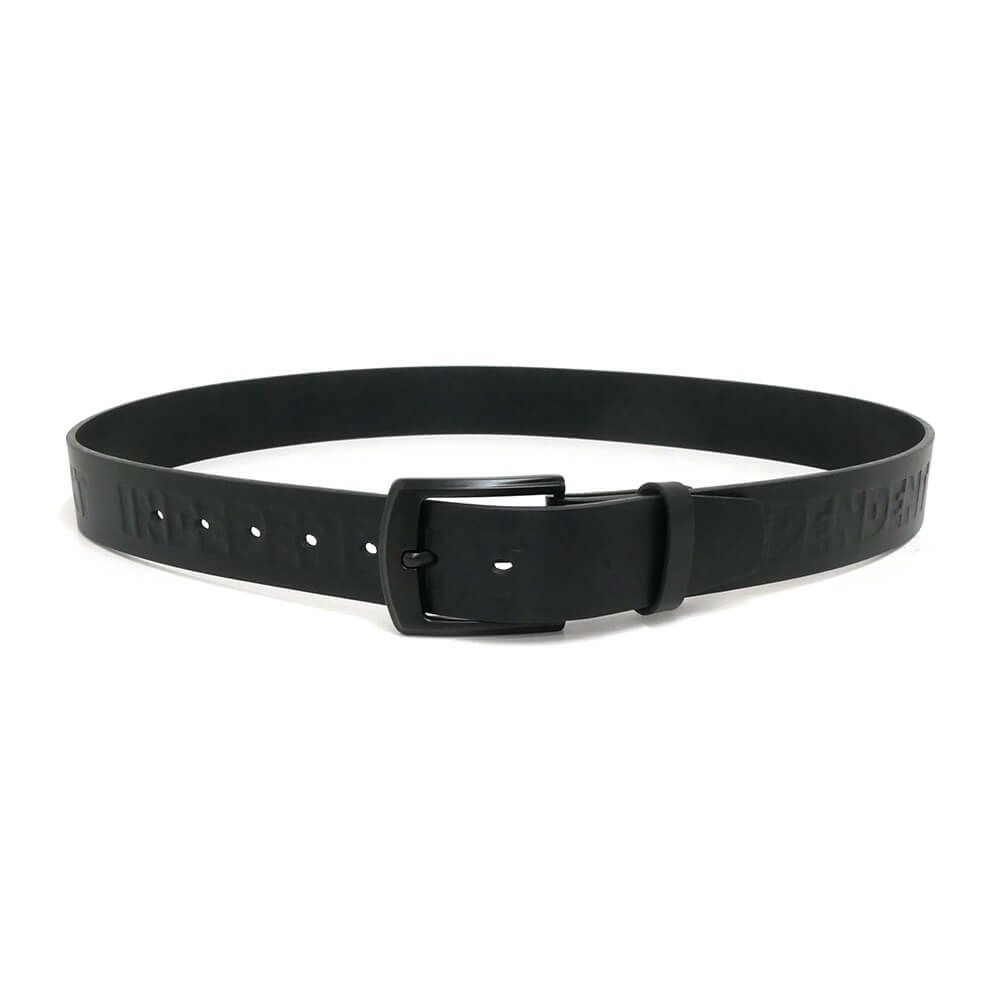 INDEPENDENT BELT インディペンデント ベルト BAR LOGO BELT BLACK スケートボード スケボー　1