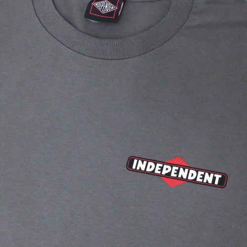  INDEPENDENT T-SHIRT インディペンデント Tシャツ TOOLS OF THE TRADE CHARCOAL スケートボード スケボー 2