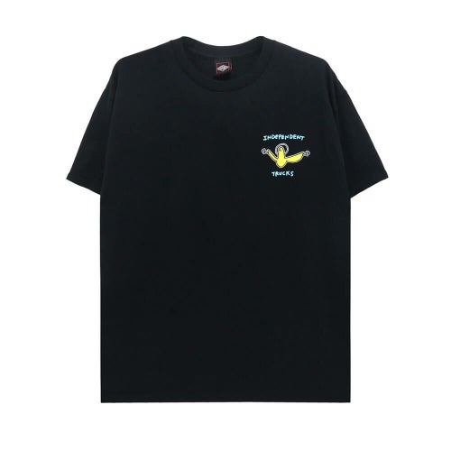  INDEPENDENT T-SHIRT インディペンデント Tシャツ GONZ HANGER BLACK スケートボード スケボー 1