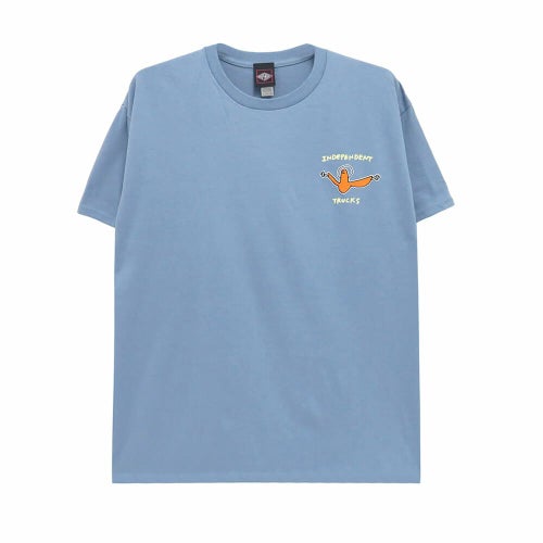 INDEPENDENT T-SHIRT インディペンデント Tシャツ GONZ HANGER STONE BLUE スケートボード スケボー 1