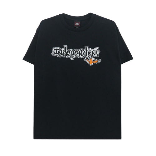  INDEPENDENT T-SHIRT インディペンデント Tシャツ GONZ BAR BLACK スケートボード スケボー 