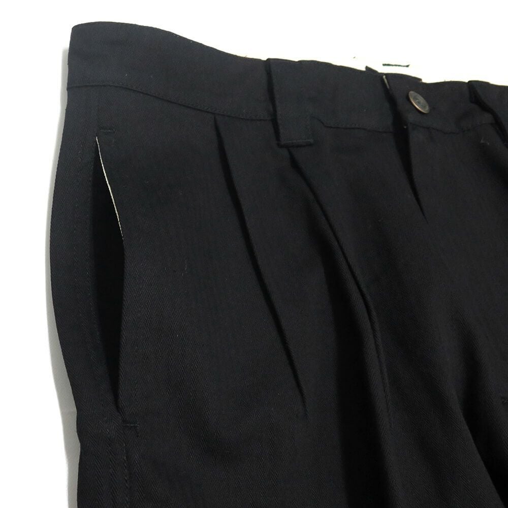 PASS~PORT PANTS パスポート パンツ ジーンズ HERRINGBONE LEAGUES CLUB BLACK スケートボード スケボー 1