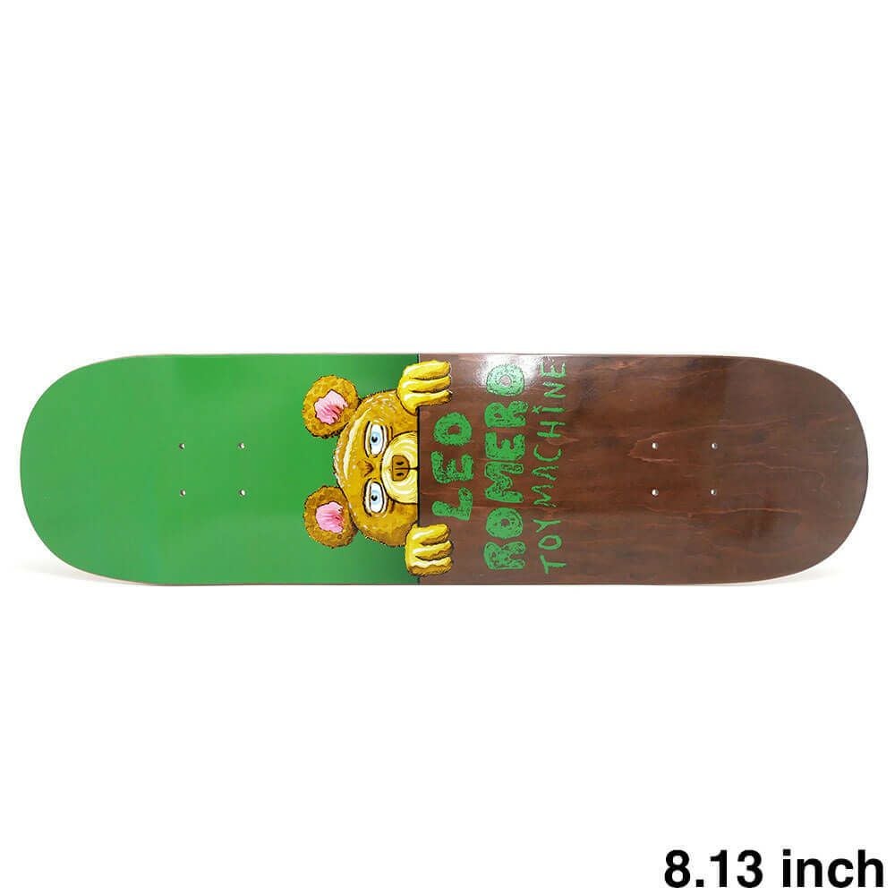 TOY MACHINE DECK トイマシーン デッキ LEO ROMERO FENCE 8.13 スケートボード スケボー