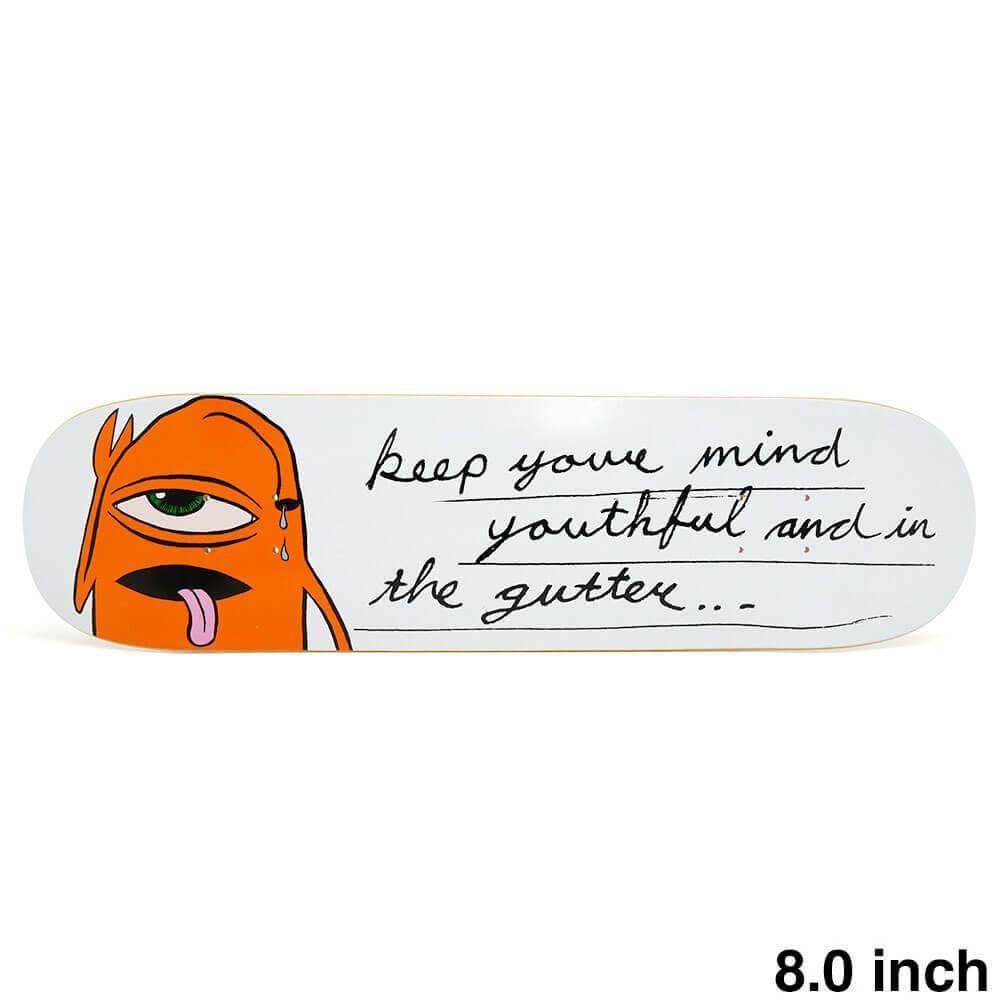 TOY MACHINE DECK トイマシーン デッキ TEAM GUTTER 8.0 スケートボード スケボー