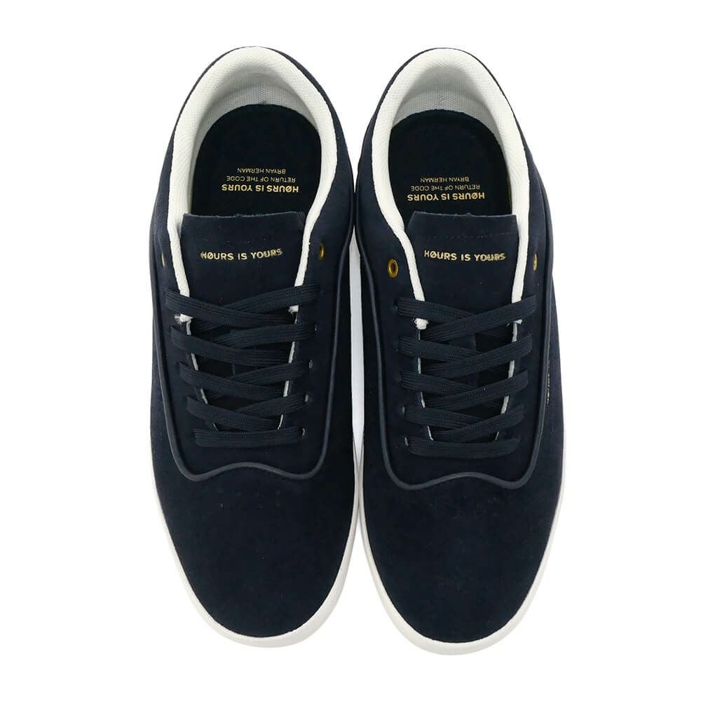 HOURS IS YOURS SHOES アワーズイズユアーズ シューズ スニーカー CODE V2 NAVY/CREAM スケートボード スケボー 1