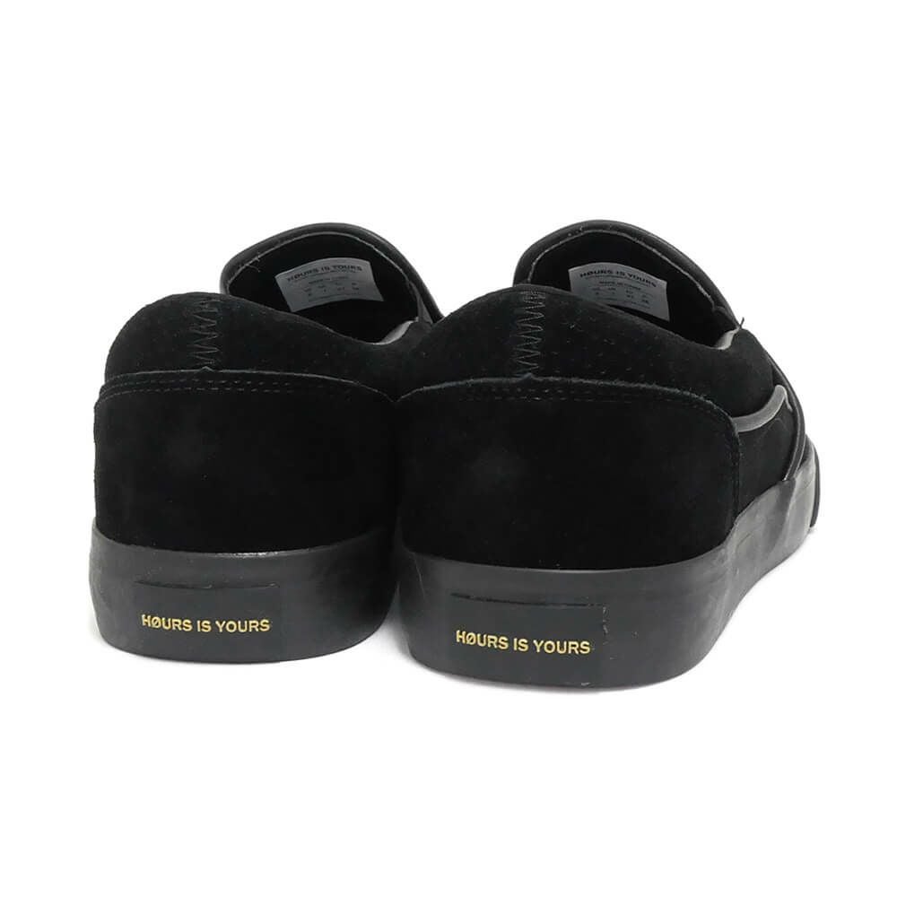 HOURS IS YOURS SHOES アワーズイズユアーズ シューズ スニーカー B1 HERMAN BLACK PERF スケートボード スケボー 2
